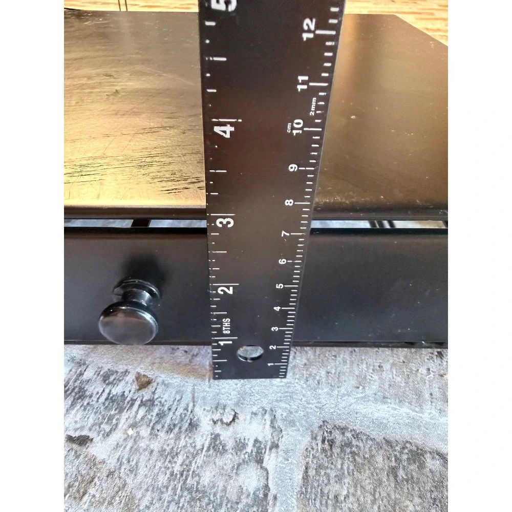 Black Metal Coffee Pod Storage‎ Drawer Under Machine Organizer for Capsules